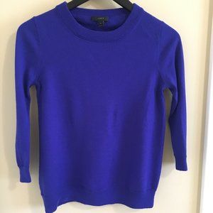 JCREW merino tippi light sweater